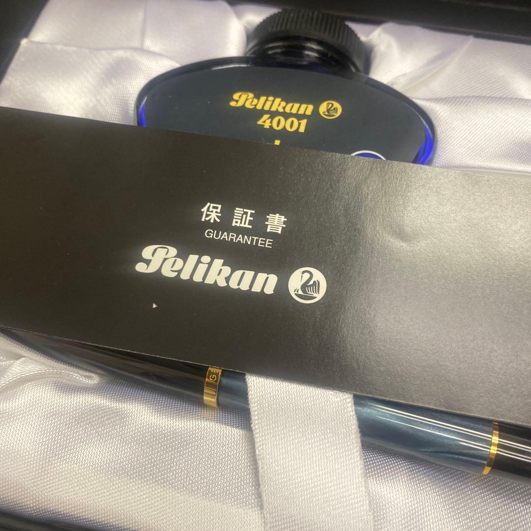 【新品 未使用】 Pelikan 万年筆用インクと万年筆 セット