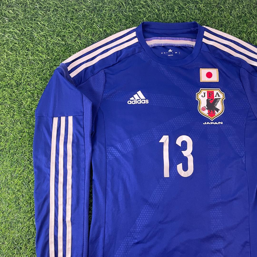 日本代表 2014 正規品 オーセンティック ユニフォーム 細貝萌 Lサイズ