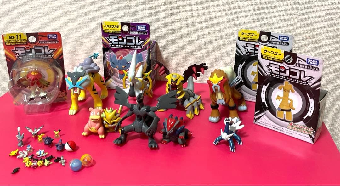 ポケモン ポケットモンスター 立体図鑑 指人形 フィギュア モンコレ　大量
