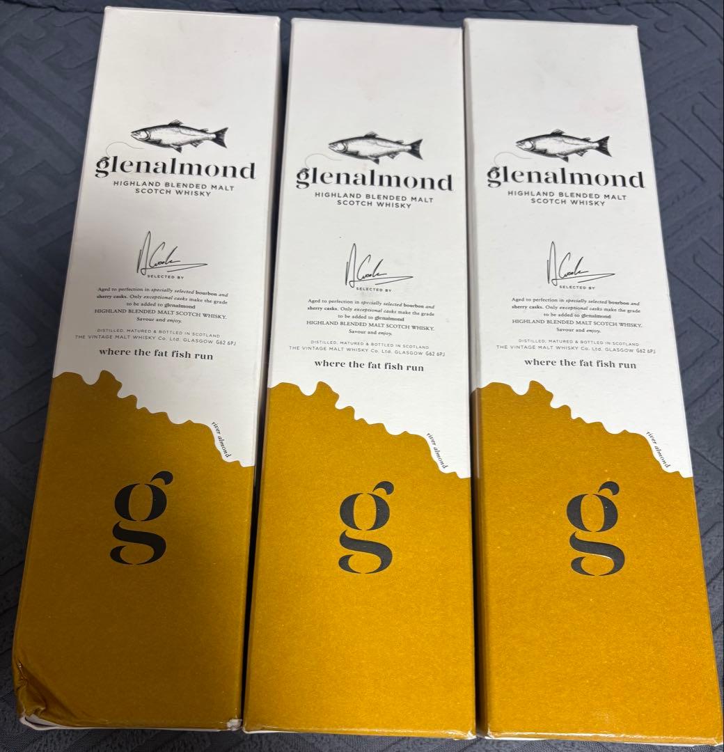グレンアーモンド ハイランド ブレンデッドモルト 3本