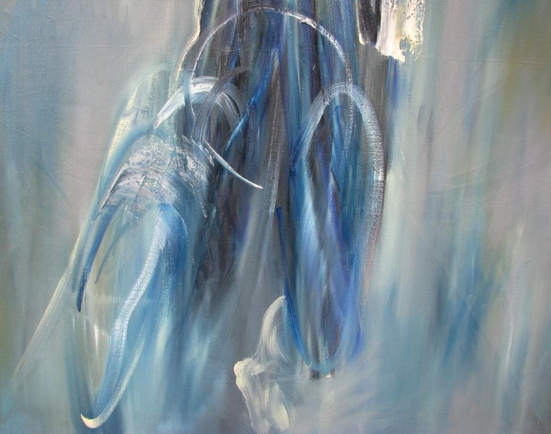 値下依頼承諾済☆現代作家,大澤哲郎「untitled to-487」F80号