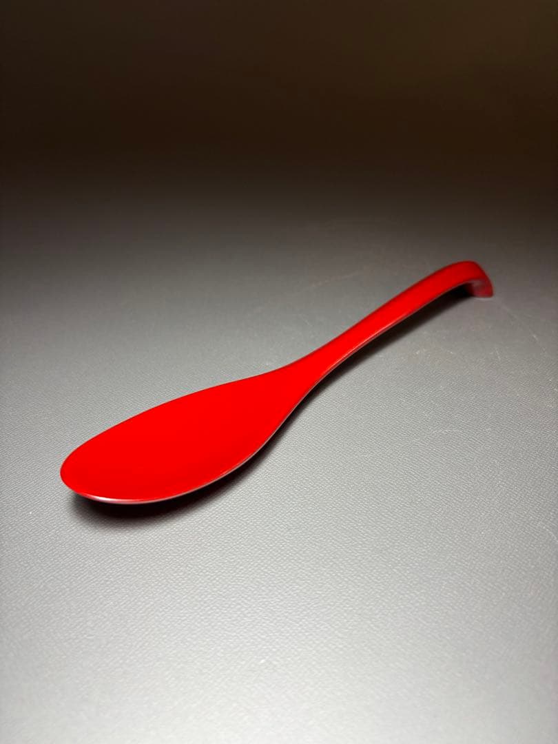 千舟堂　輪島塗　スプーン　大　共箱　　栞付き　未使用長期ストック品