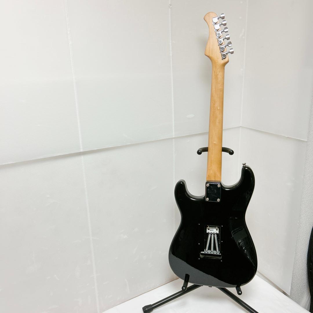 美品 Basshus バッカス BST-250R ストラトキャスター ブラック