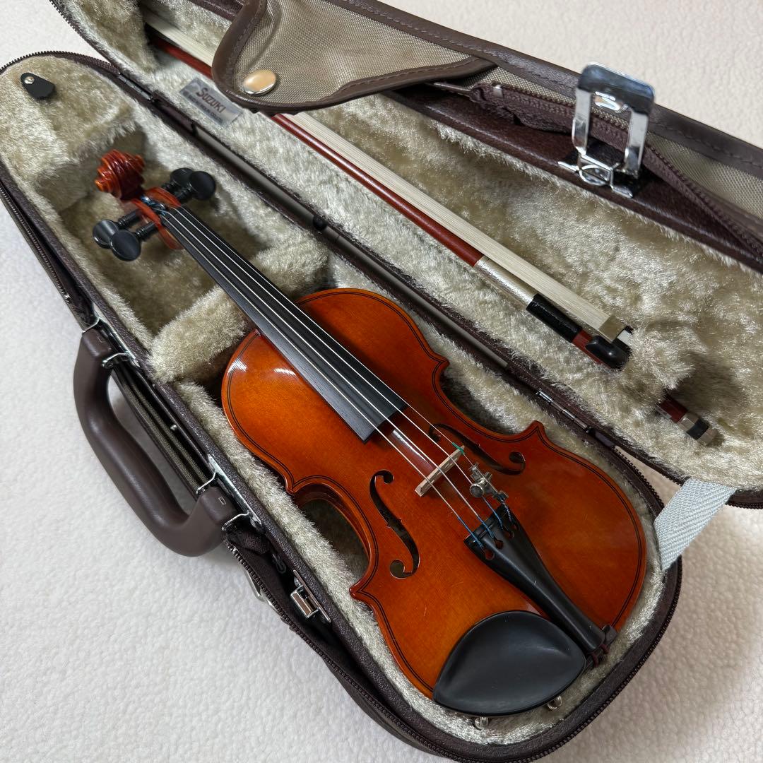 Suzuki スズキ バイオリン No.200 1/16サイズ 弦楽器 ケース付