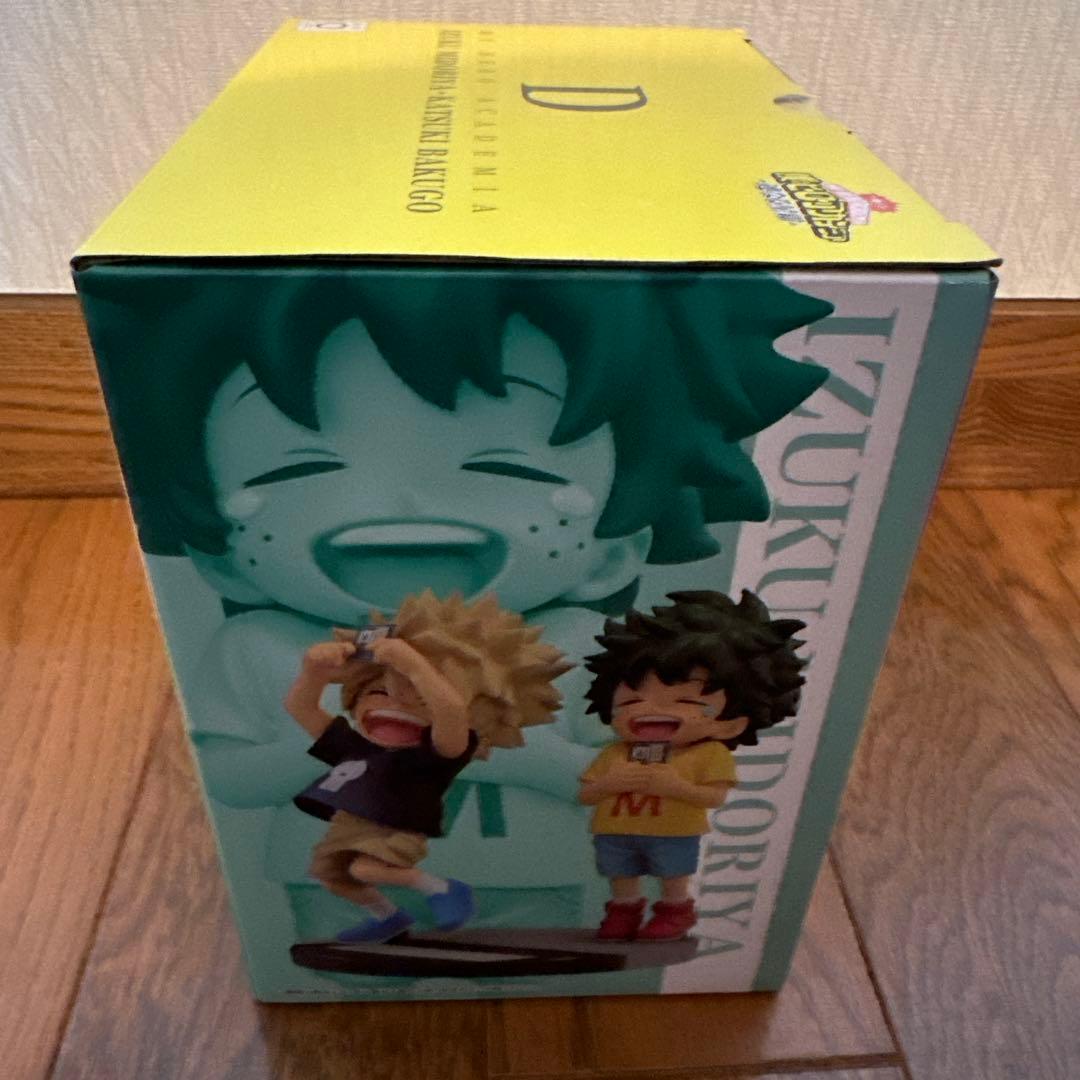 僕のヒーローアカデミア 一番くじ　連なる星霜　d賞　いずく・かつき　フィギュア