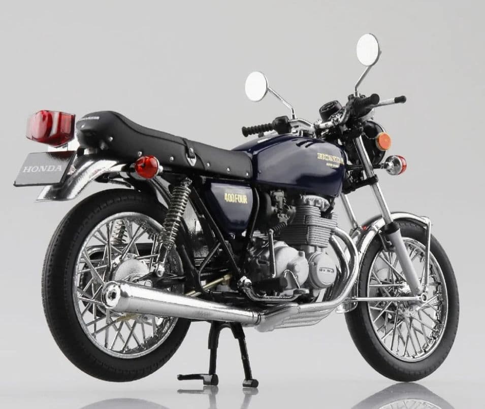 アオシマ スカイネット 1/12 ホンダ CB400FOUR バーニッシュブルー