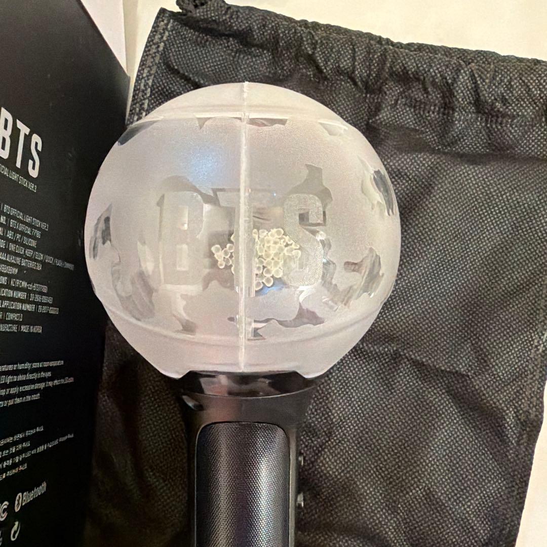 BTS OFFICIAL LIGHT STICKアミボムver.3 +トレカ7枚