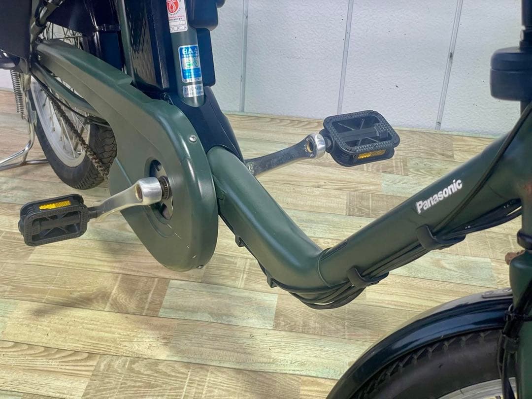 ★3013パナソニック12アンペア 20インチ子供乗せ電動アシスト自転車