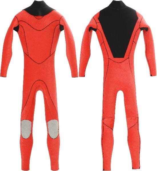 Tomosurf極暖伸縮RED起毛 5ｘ3ｍｍBZセミドライオーダー料込