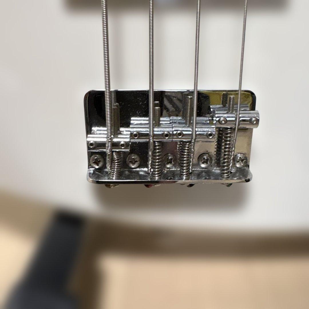 Bacchus bjb-1-rsm エレキベース ホワイト　美品