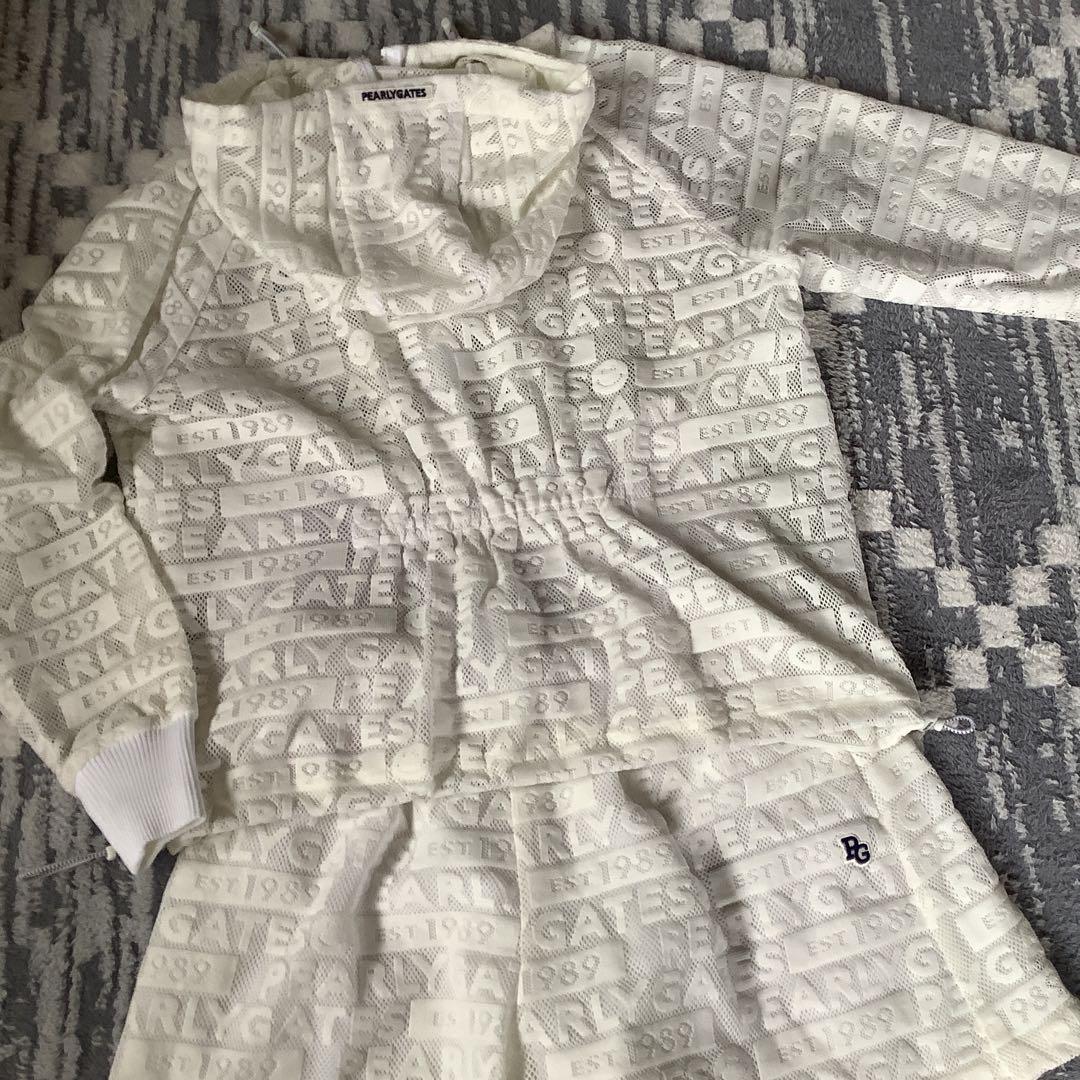 パーリーゲイツ　メッシュニコちゃんセットアップ