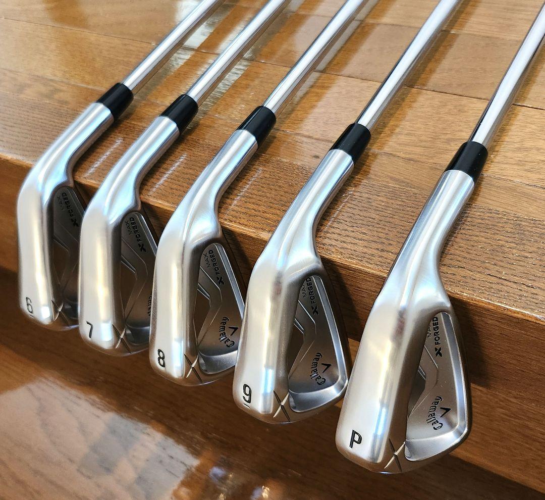 超美品❗Callaway Xフォージドmax アイアン　6番〜Pw 5本