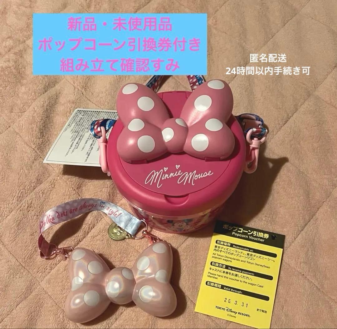 ミニー@パルパルーザ　ポップコーンバケット　スナックケース