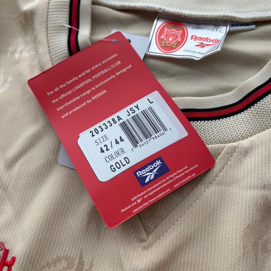 【新品未使用】96-97 リバプール ユニフォーム イギリス製 Lサイズ