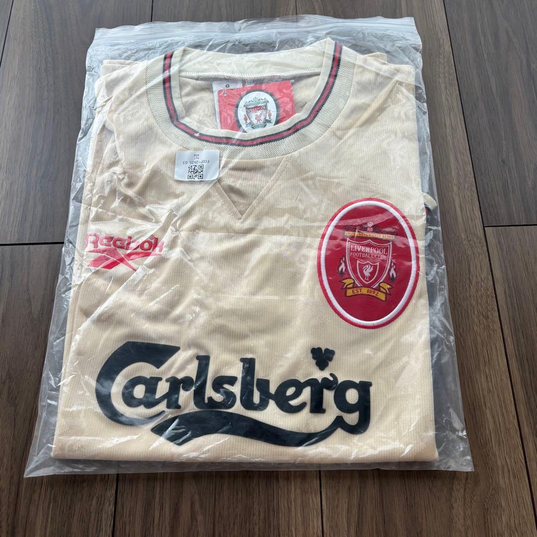 【新品未使用】96-97 リバプール ユニフォーム イギリス製 Lサイズ