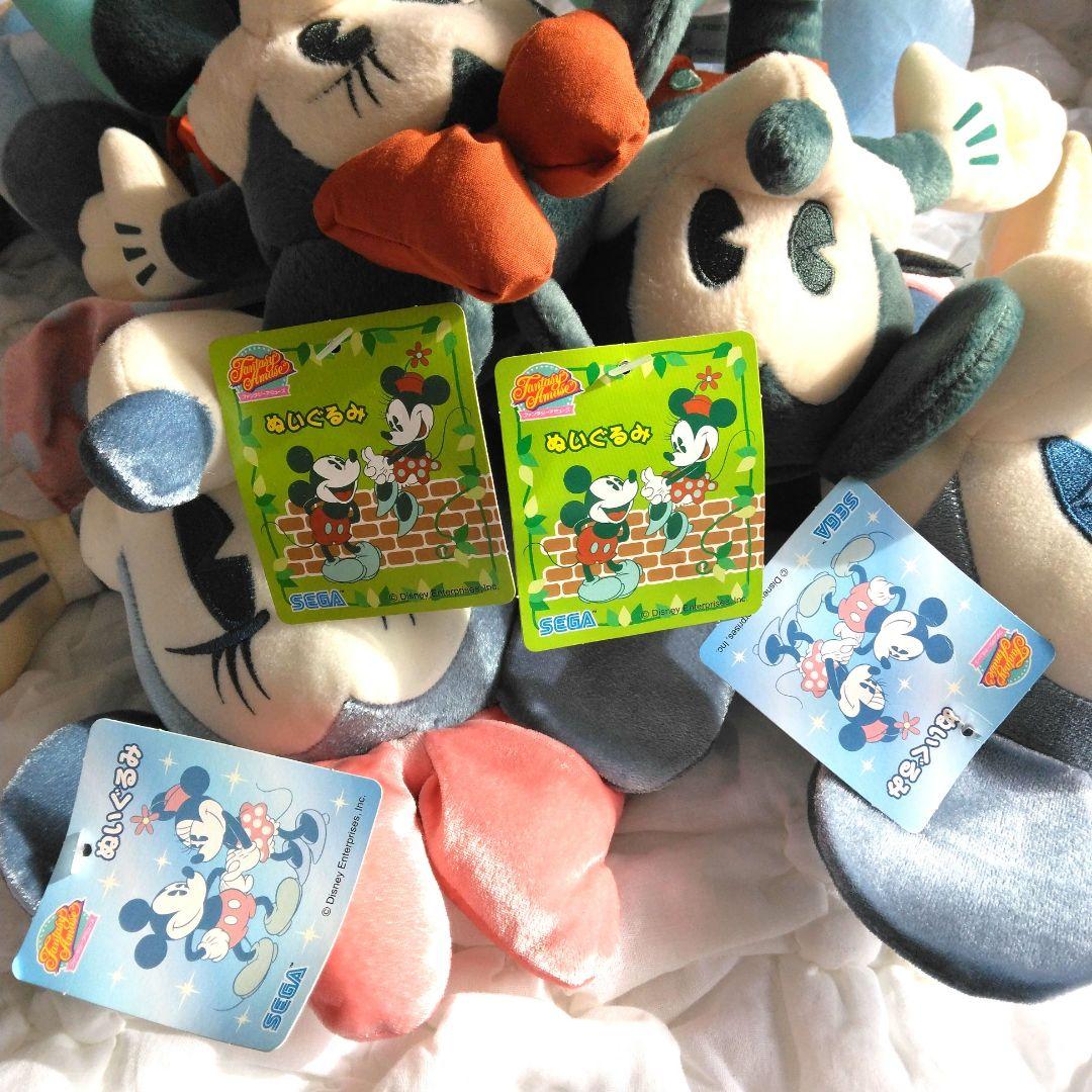 レトロ　32点　まとめ売り　ディズニー　ミッキー　ミニー　ぬいぐるみ　セット