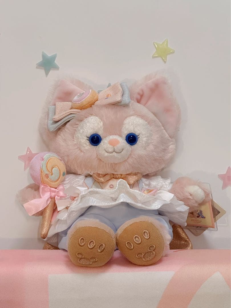 【お顔厳選】上海ディズニー　パジャマ　リーナベル　ぬいぐるみSSサイズ