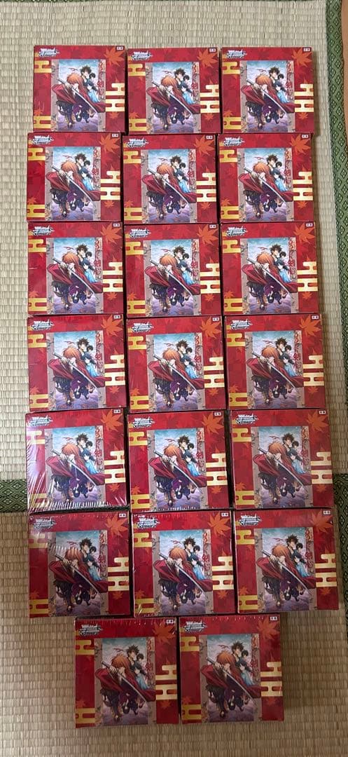 ヴァイスシュヴァルツ るろうに剣心 20BOX 未開封 シュリンク付き