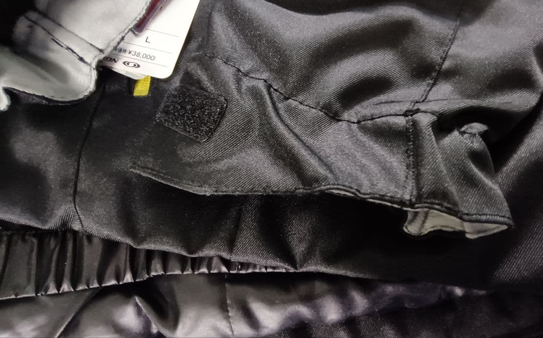 SALOMON スキーウェア ジャケット L ブラック