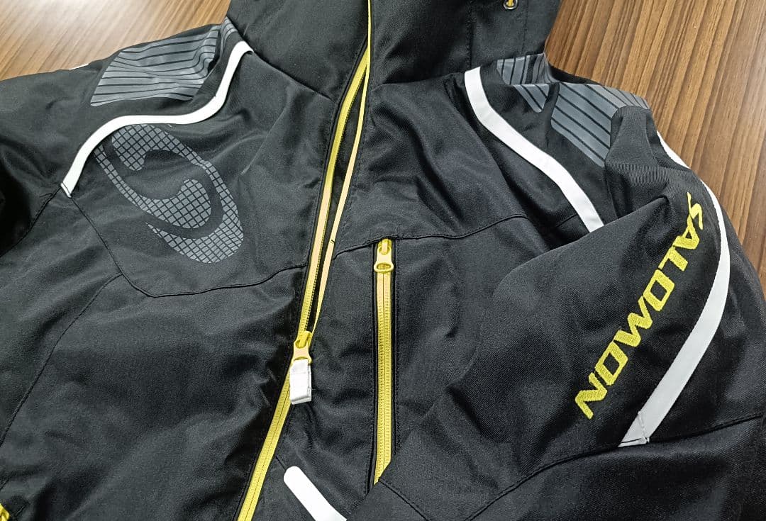 SALOMON スキーウェア ジャケット L ブラック