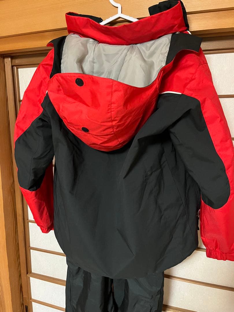 Aural Move Spot スキーウェア 黒/赤　150cm