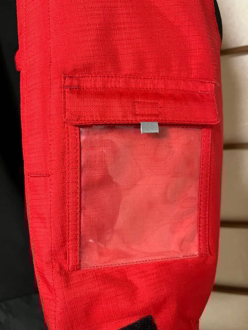 Aural Move Spot スキーウェア 黒/赤　150cm