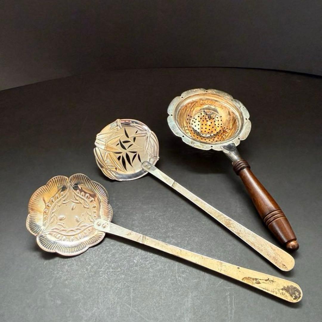 アンティーク　銀製　和光　silver970 スプーン、ティースティーパー