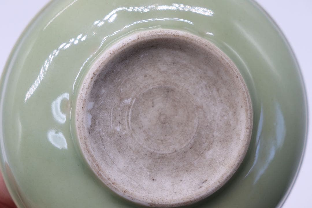 中国　青磁小皿　古陶磁器　送料込み0108