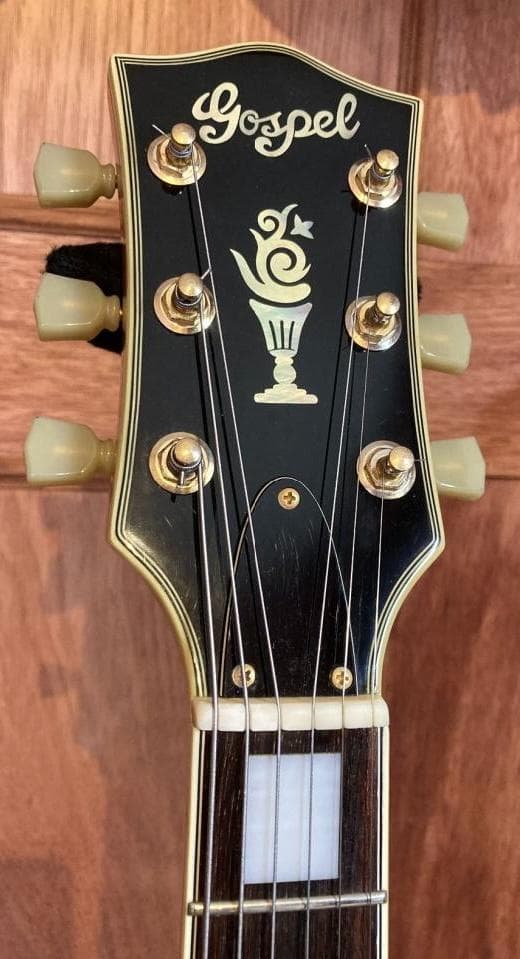 トップ単板&P90搭載ギブソンL-5タイプ超希少美良品！GOSPEL LEC
