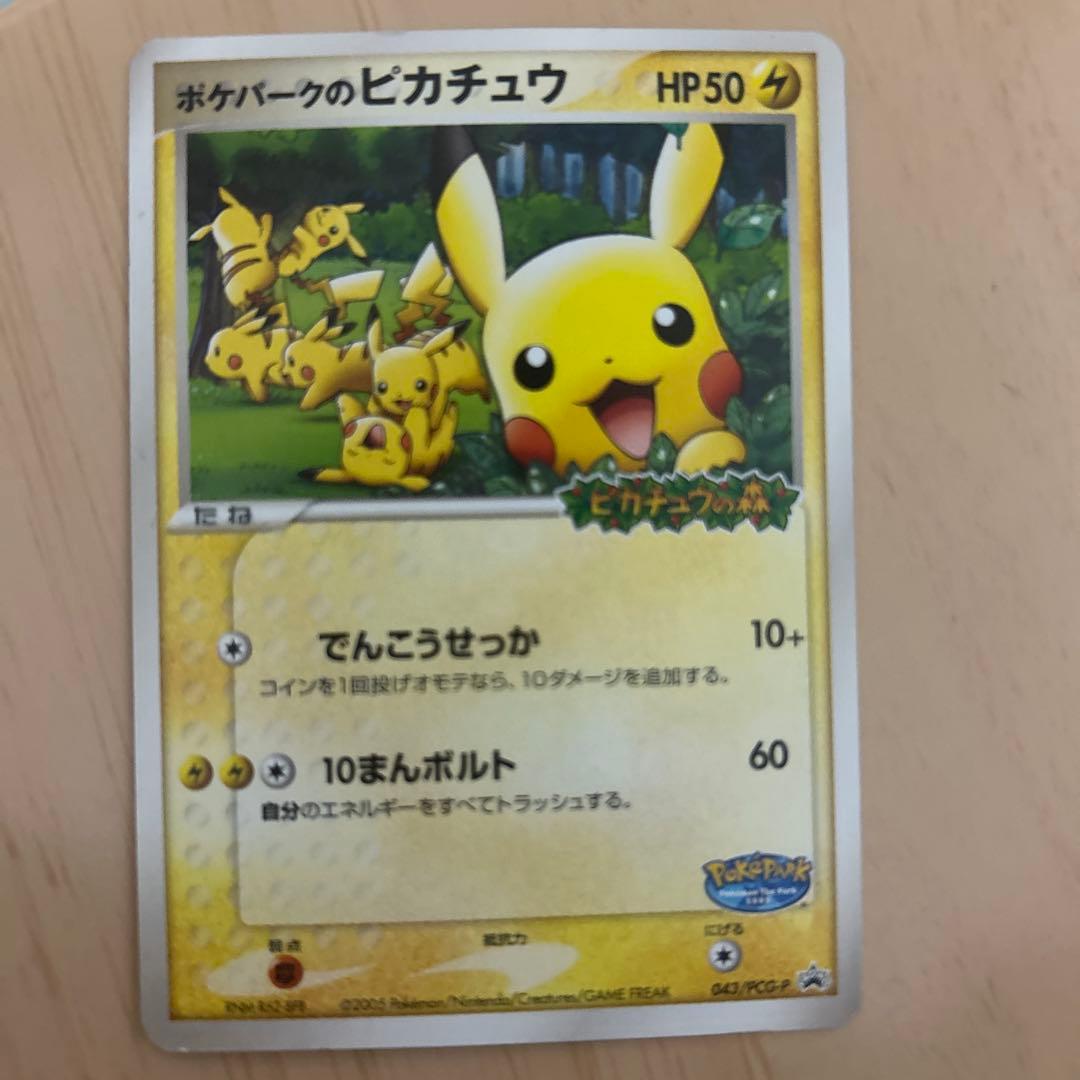 ポケパークのピカチュウ PROMO PCG-Pプロモカード 043/PCG-P