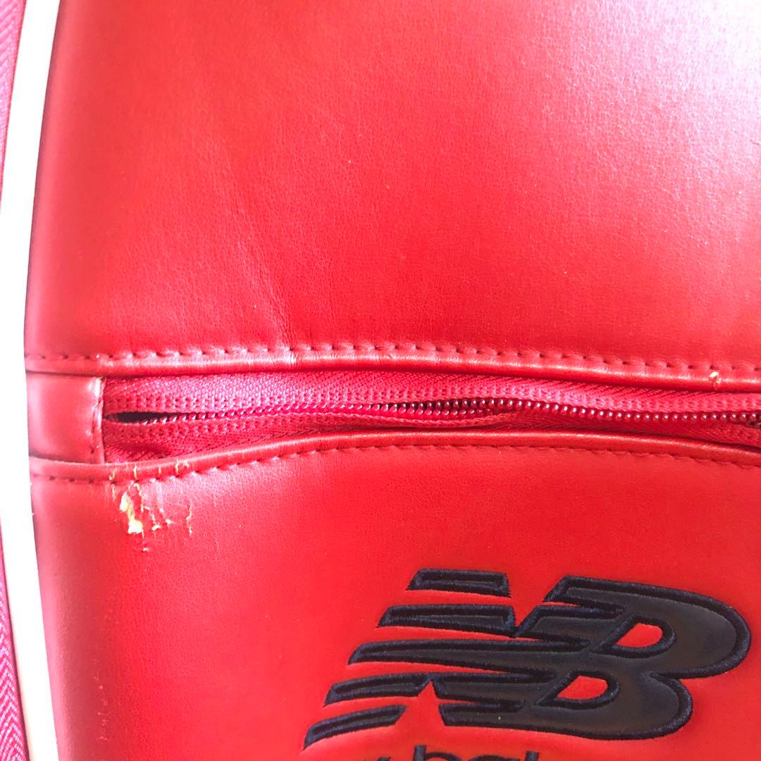 ニューバランス Newbalance キャディバック 赤 フード付き 3.5kg