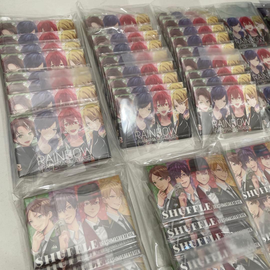 Y55.浦島坂田船 タワレコ 特典 缶バッジ まとめ スクエア セット