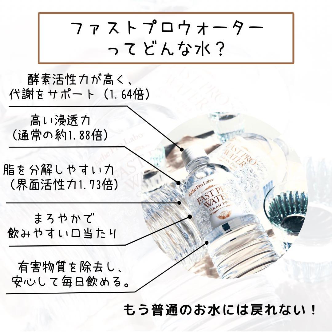 【認定店発送/正規品】ファストプロウォーター2L×12本