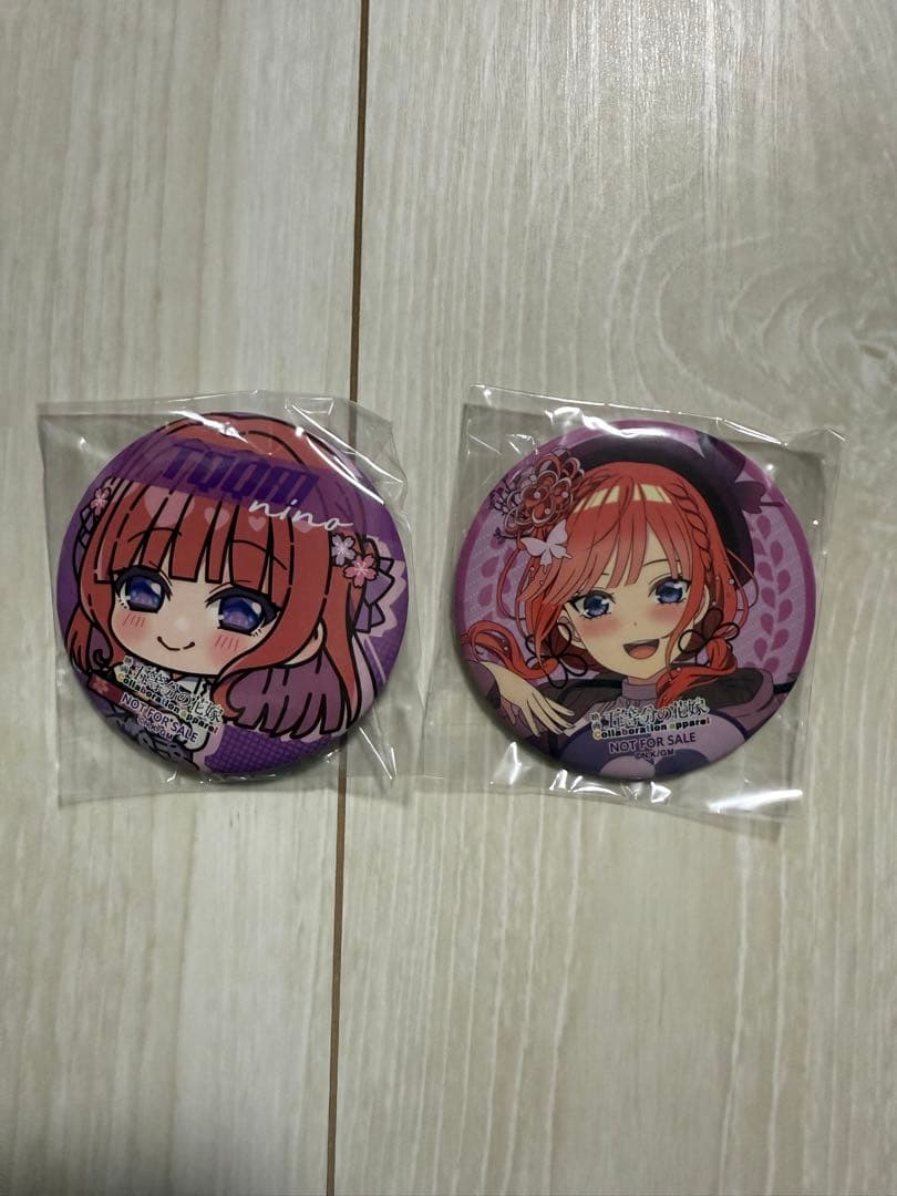 五等分の花嫁　中野二乃セット　アクリルスタンド等※バラ売り、値下げ不可