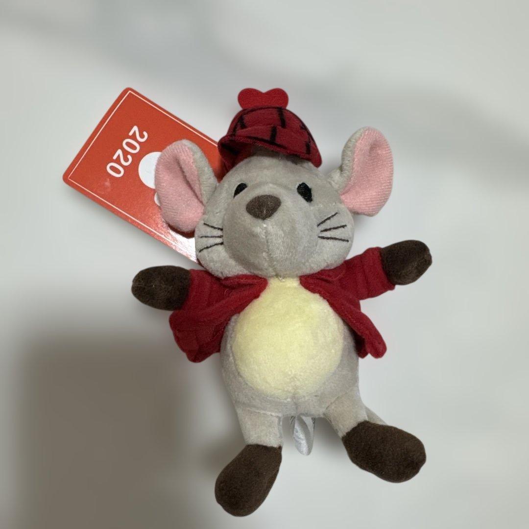 【激レア】新品　ディズニーロクフォール ぬいぐるみキーチェーン　ぬいぐるみバッジ