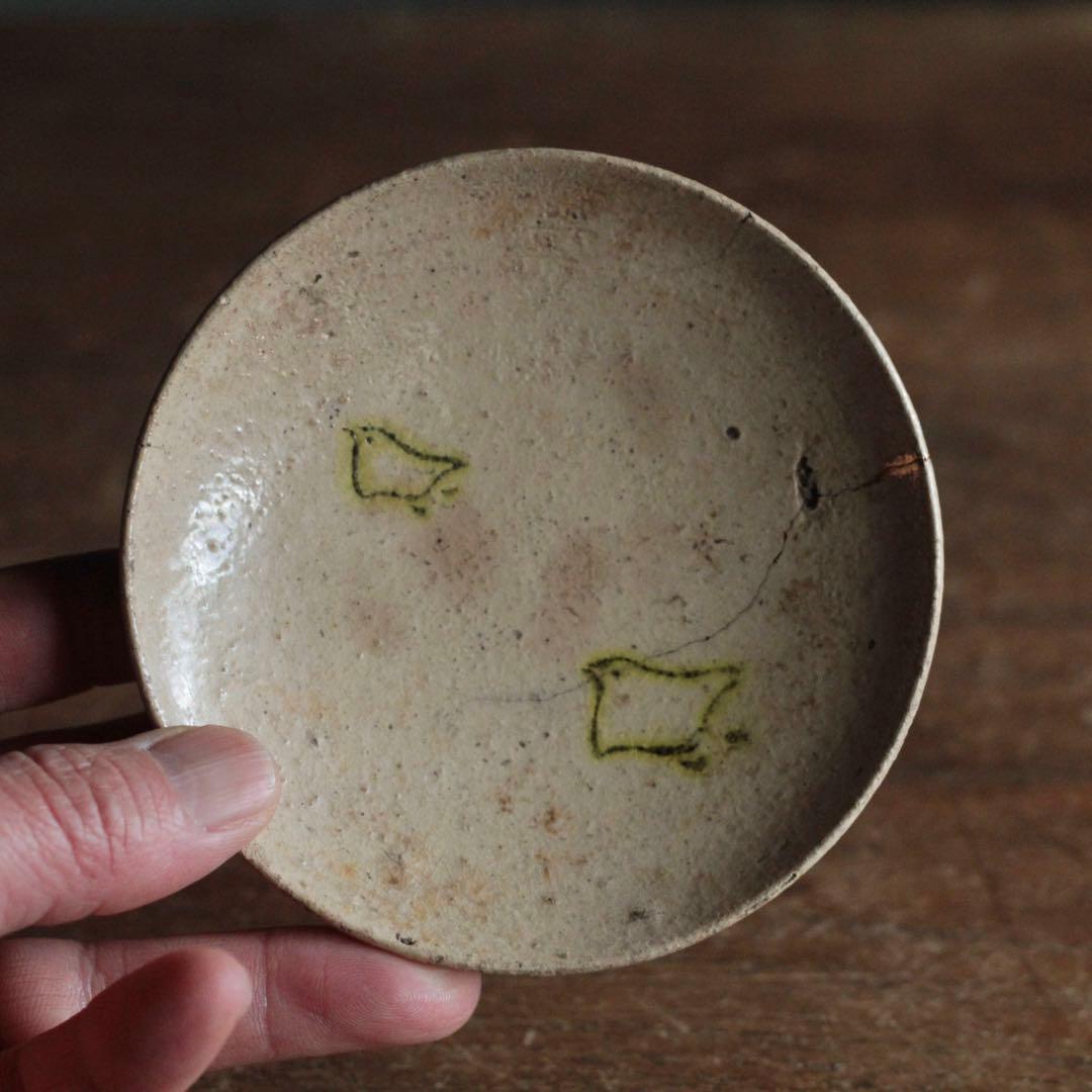 鴨川をどり 団子皿 千鳥 団子皿初期形態 古道具 アンティーク