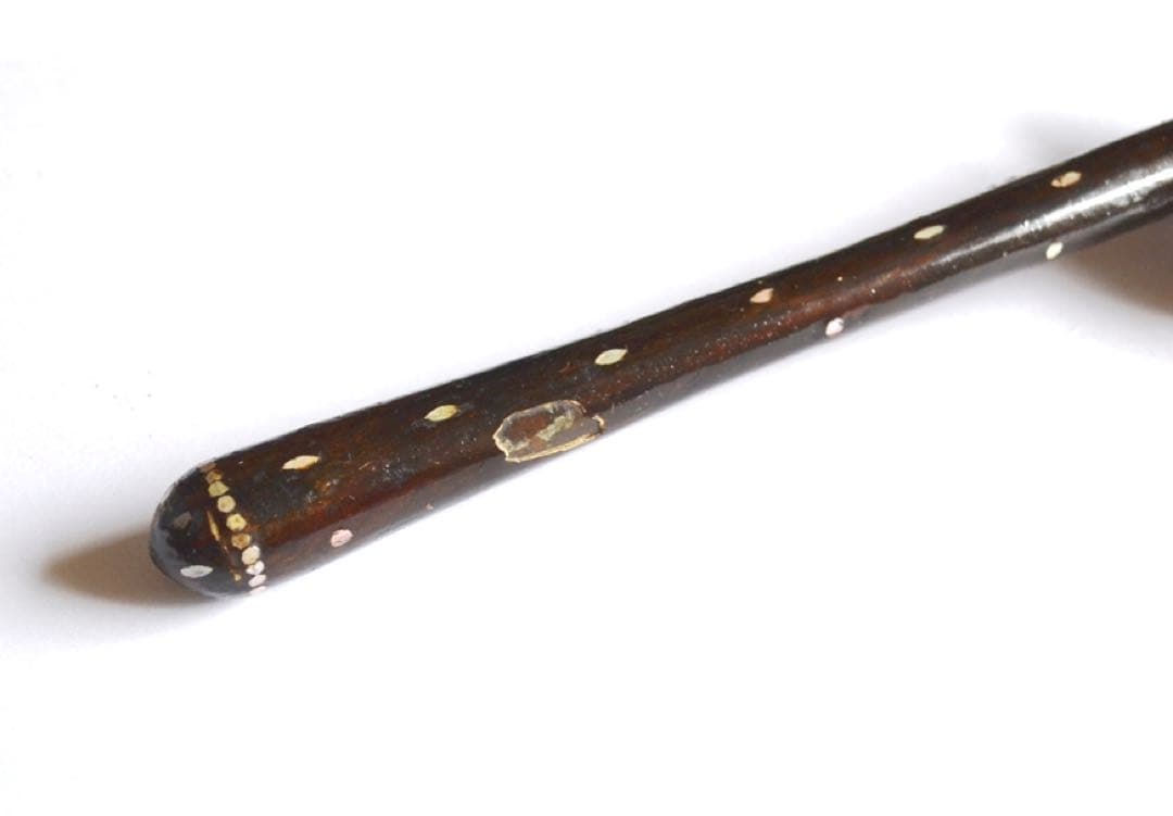 貝螺鈿矢立　Yatate decorated w/h pieces-shell