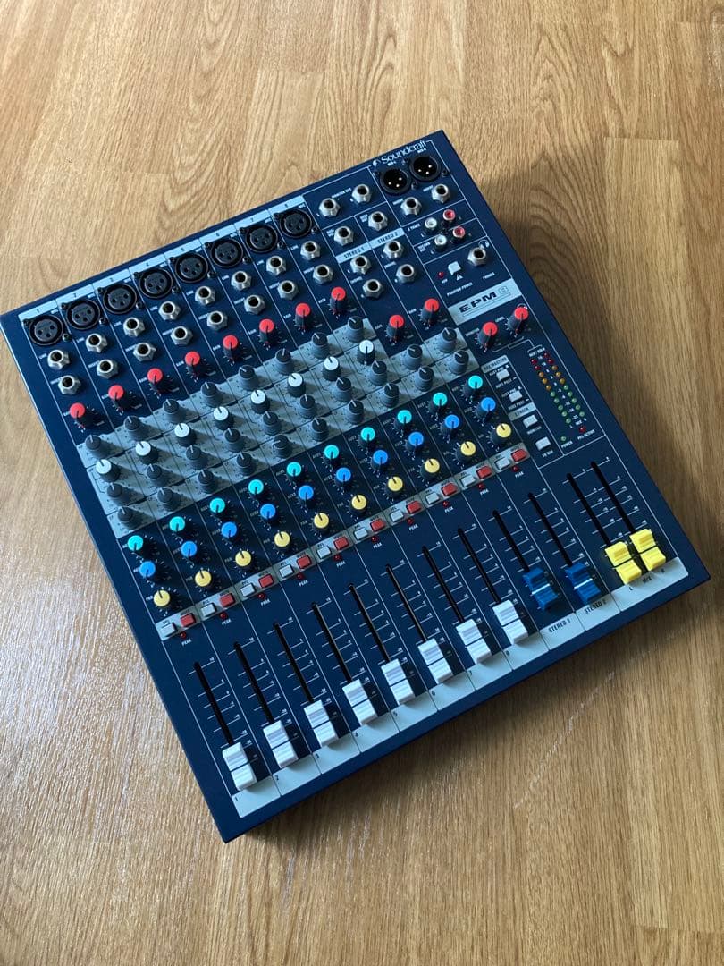 Soundcraft EPM 12 アナログミキサー 動作確認済み