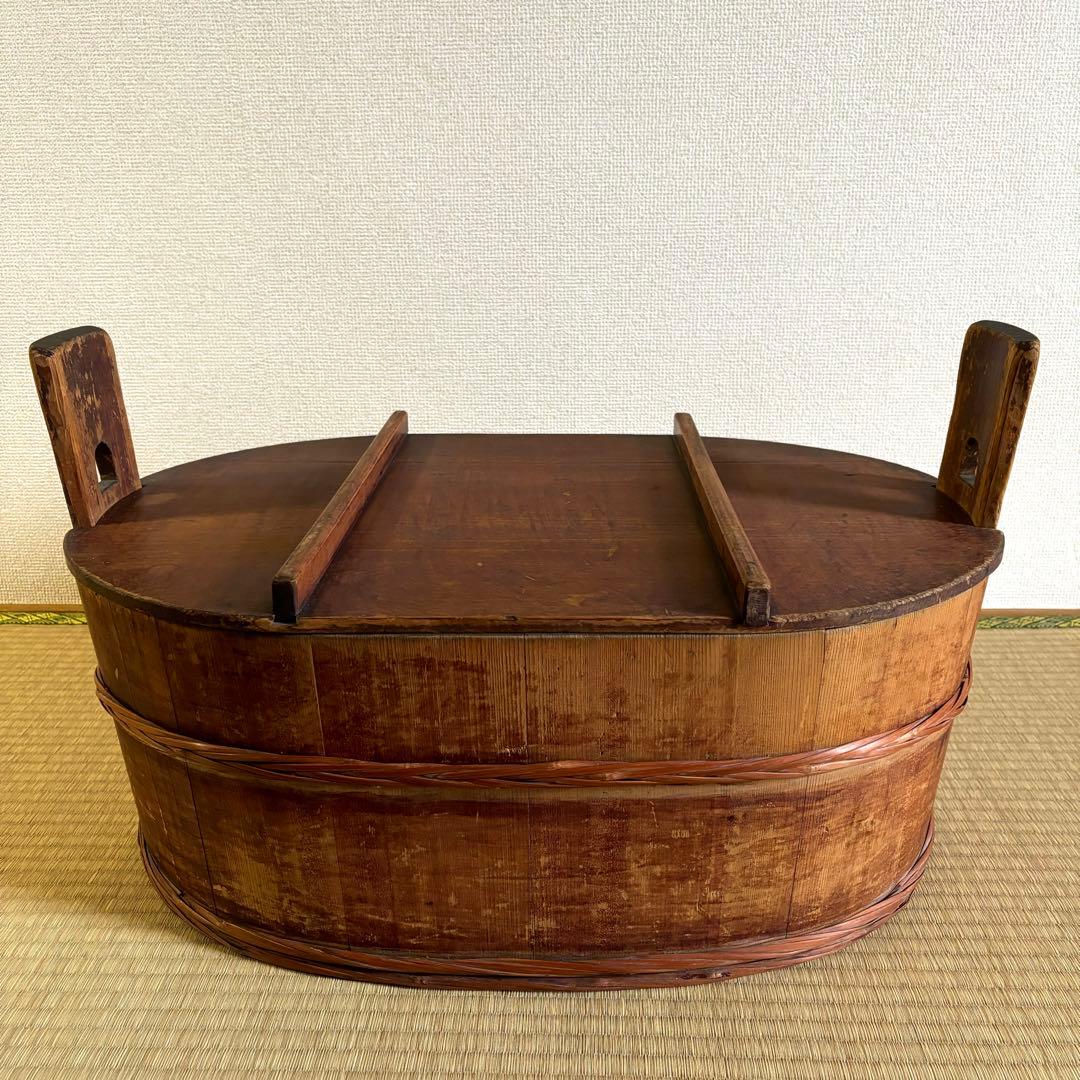 古手　桶　古民芸　古民藝　古民具　木工　骨董　古美術　時代　曲げわっぱ