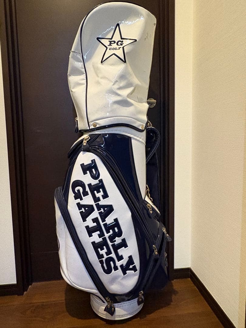 PEARLY GATES★パーリーゲイツ★エナメル★キャディバッグ★完売品★