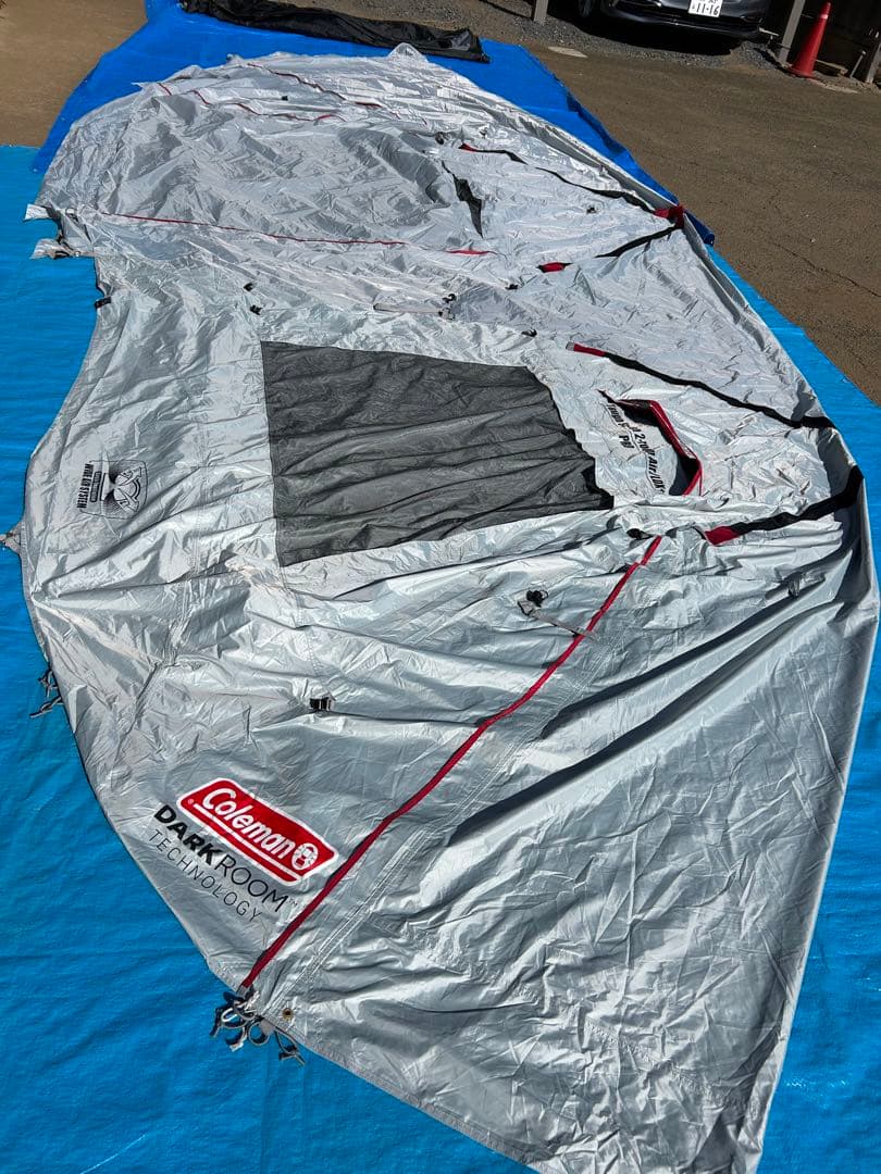 【美品】コールマン タフスクリーン 2ルームエアー LDX+