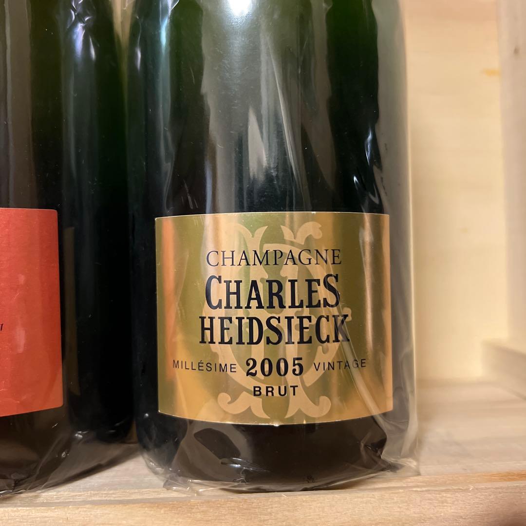 CHARLES HEIDSIECK 2005 シャンパン3本セット