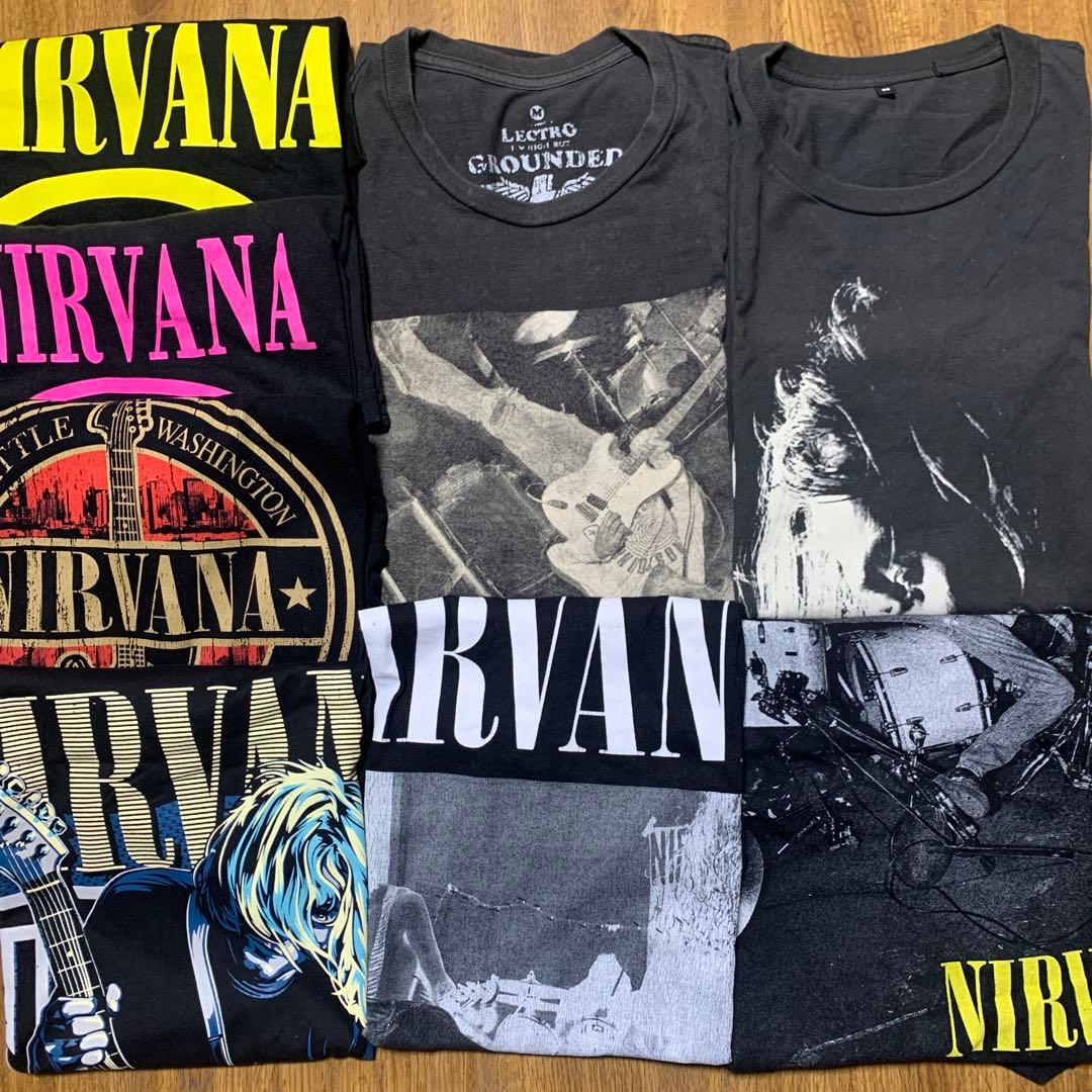 NIRVANA Tシャツ8枚（古着7枚+新品1枚）ニルバーナ
