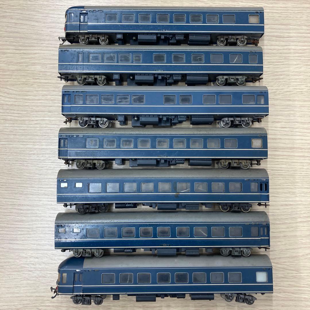 希少 カツミ 鉄道模型 寝台特急 7両セット【ジャンク補修向け】