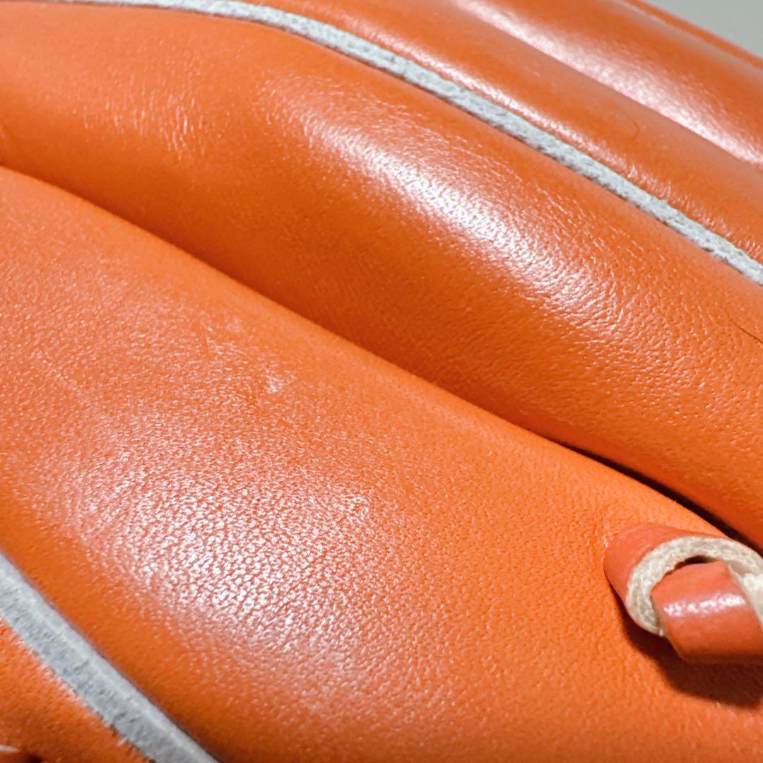 未使用級 HI-GOLD 少年軟式 グローブ オールラウンド 右投 ハイゴールド