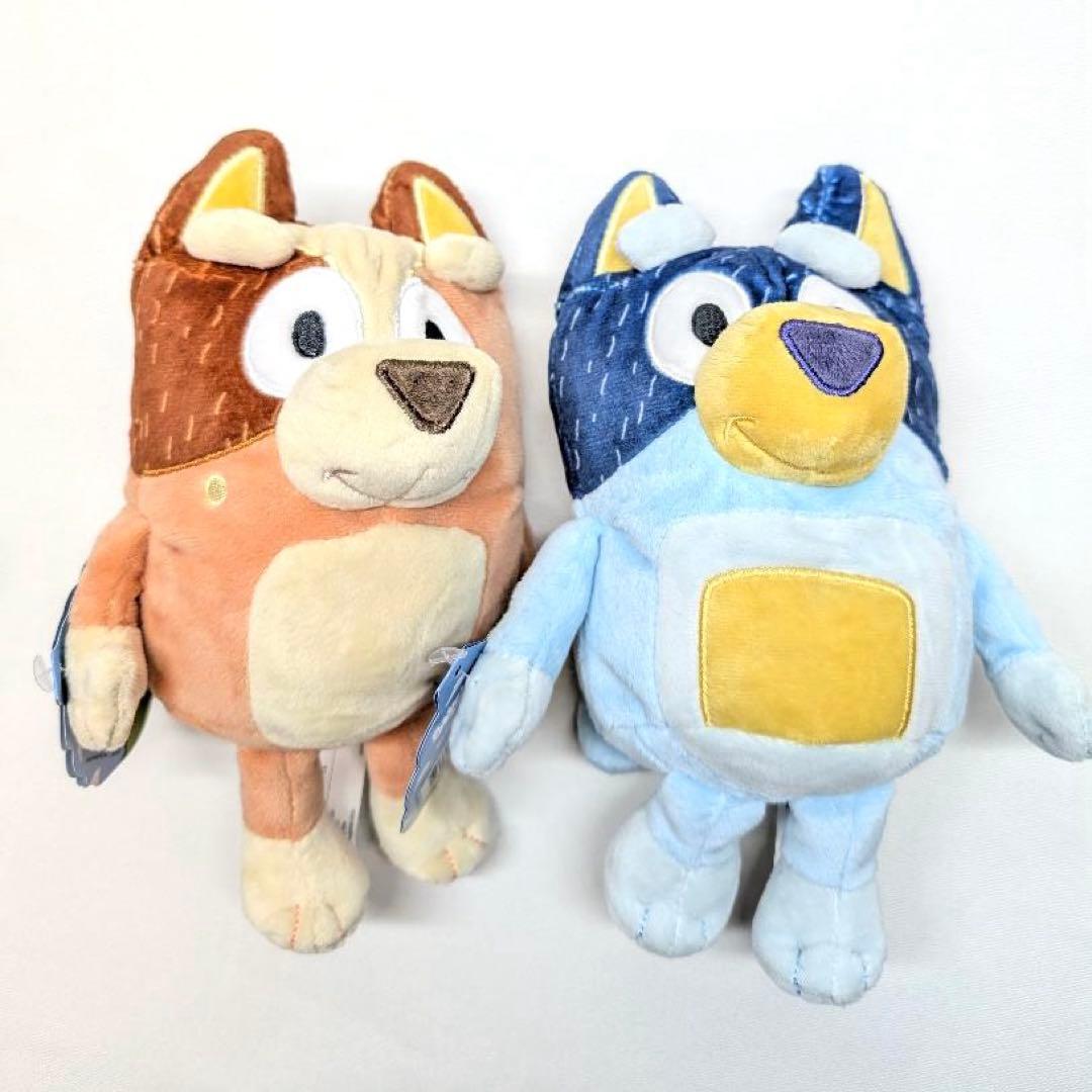 bluey ファミリー　ぬいぐるみ　ブルーイ　ビンゴ　バンディット　チリ　レア