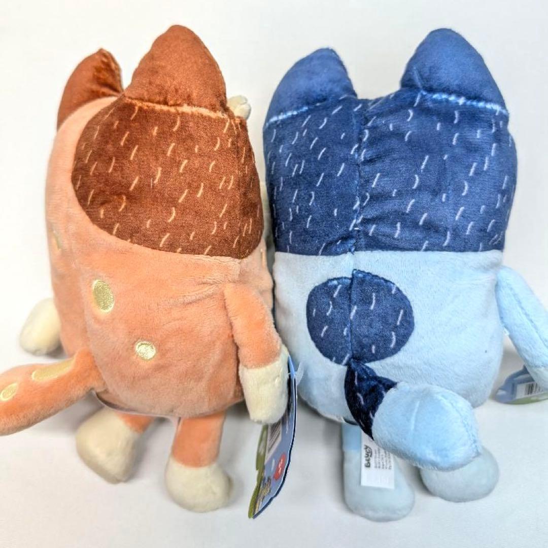 bluey ファミリー　ぬいぐるみ　ブルーイ　ビンゴ　バンディット　チリ　レア