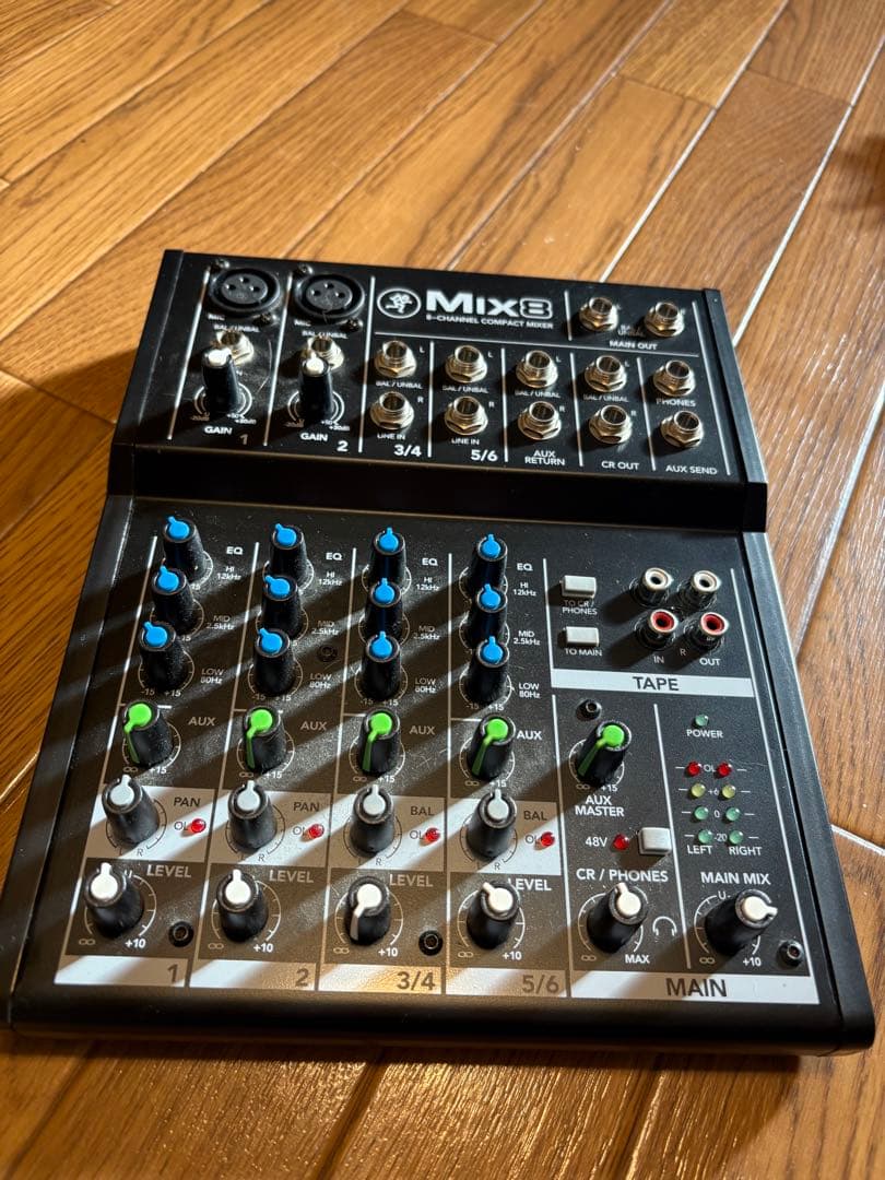 MACKIE MIX8 アナログミキサー