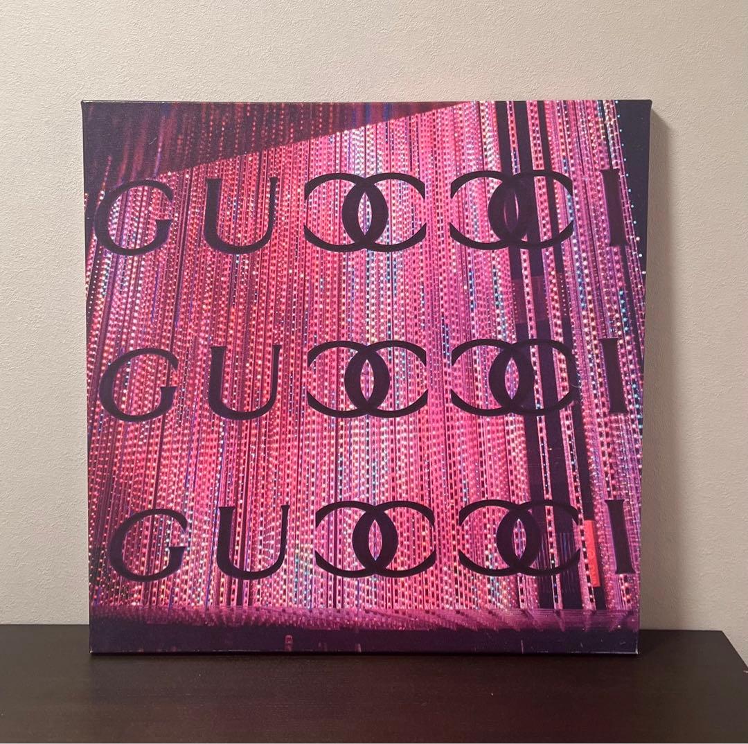 FLUORESCENT PALACE アート キャンバスアート グッチ シャネル