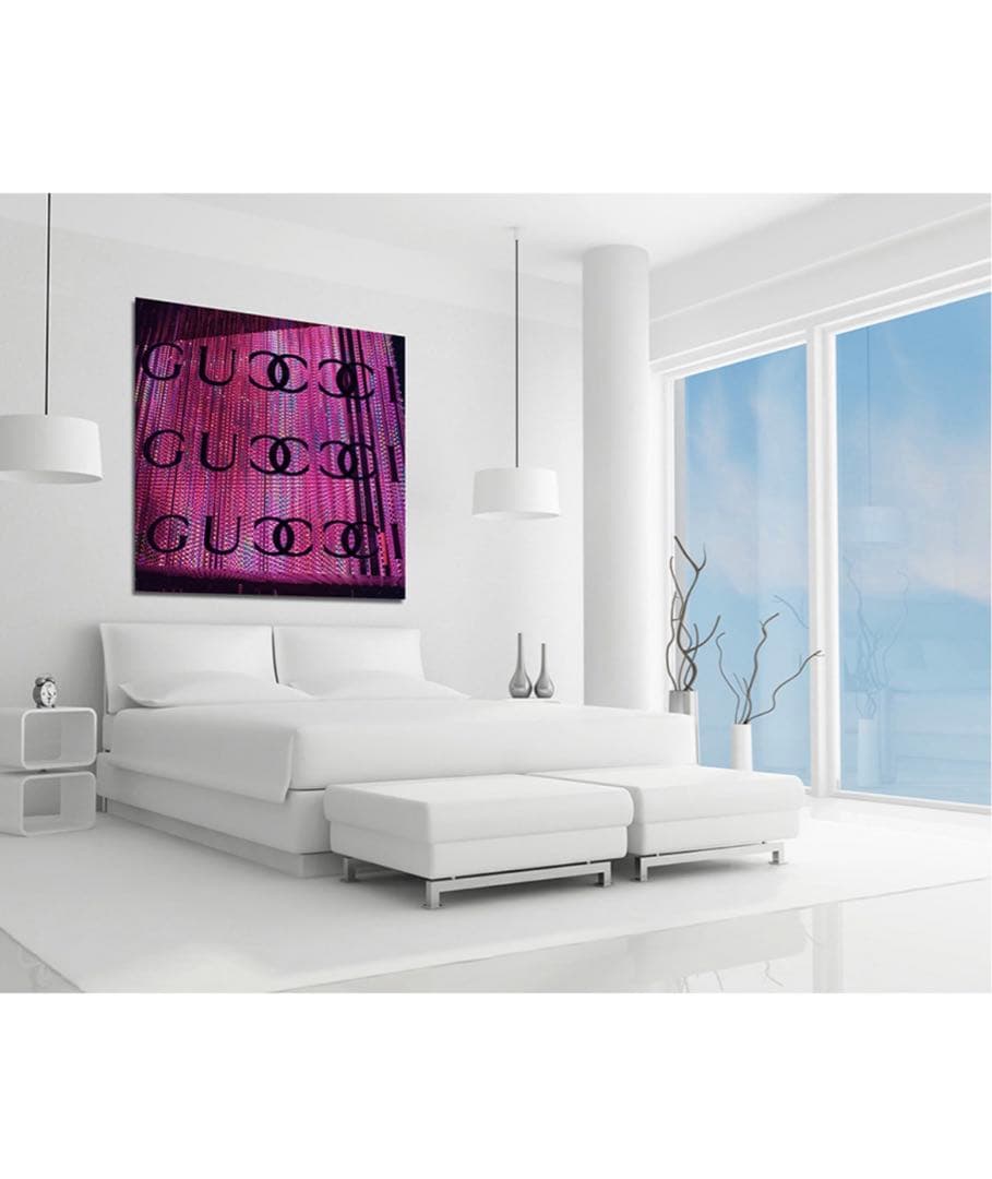 FLUORESCENT PALACE アート キャンバスアート グッチ シャネル